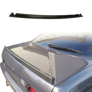 ModeloDrive Carbon Fiber OER GTR Bootlid Spoiler Wing (lower) > Nissan Skyline (R32) 1990-1994 > 2dr Coupe - image 1
