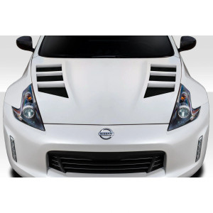 2009-2020 Nissan 370Z Z34 Circuit Hood - 1 Piece - image 1