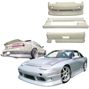 FRP BSPO v2 Body Kit 4pc > Nissan 240SX 1989-1994 > 2dr Coupe - image 1