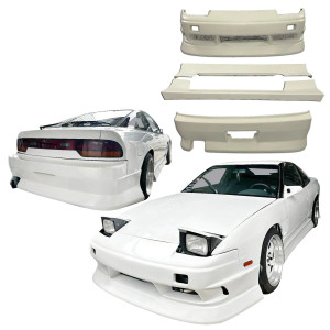 ModeloDrive FRP BSPO v2 Body Kit 4pc > Nissan 240SX 1989-1994 > 3dr Hatch - image 1