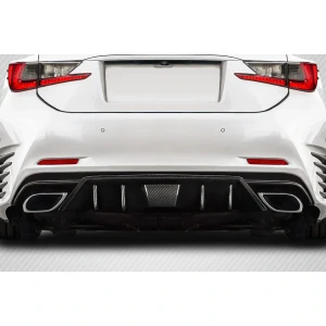 2015-2019 Lexus RC-F Downforce Aero Rear Diffuser - 1 Piece - image 1