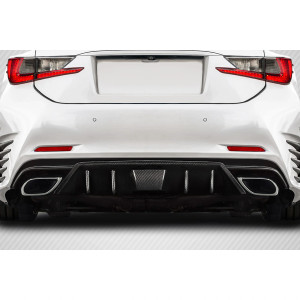 2015-2019 Lexus RC-F Downforce Aero Rear Diffuser - 1 Piece - image 1