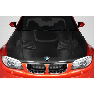 2008-2013 BMW 1 Series GTR Carbon Fiber Hood - image 1