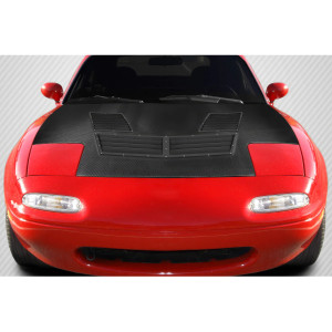1990-1997 Mazda Miata NA Carbon Creations Iceman Hood - 1 Piece - image 1