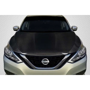 2017-2019 Nissan Sentra OEM Look Carbon Fiber Hood - image 1