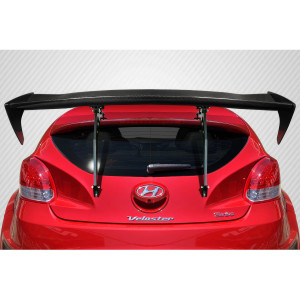 2012-2017 Hyundai Veloster Carbon Creations RGT Rear Wing Spoiler - 5 Pieces - image 1