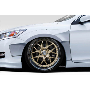 2013-2017 Honda Accord 4DR Duraflex Widebody RX Front Fender Flares - 2 Pieces - image 1
