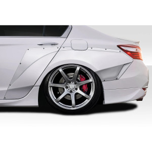 2013-2017 Honda Accord 4DR Duraflex Widebody RX Rear Fender Flares - 4 Pieces - image 1 2013-2017 Honda Accord 4DR Duraflex Widebody RX Rear Fender Flares - 4 Pieces - image 1
