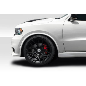 2014-2023 Dodge Durango Duraflex SRT Look Front Fender Flares - 2 Pieces - image 1