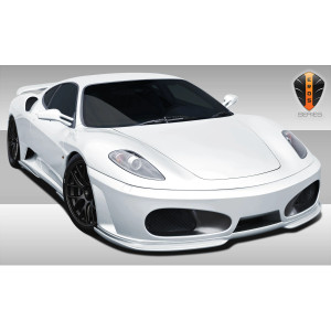 2005-2009 Ferrari F430 Eros Version 1 Front Lip Under Spoiler Air Dam - 1 Piece - image 1