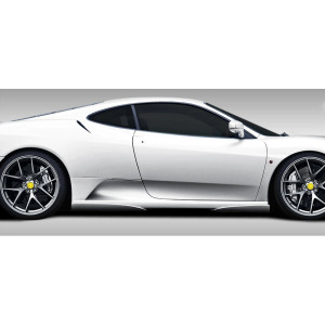2005-2009 Ferrari F430 Eros Version 1 Side Skirt Add On - 4 Piece - image 1