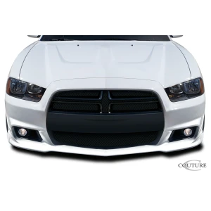 2011-2014 Dodge Charger Polyurethane SRT Look Front Bumper - 1 Piece (S) - image 1