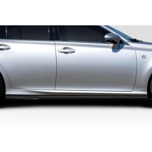 2013-2015 Lexus GS F Sport Gilda Side Skirt Rocker Panel Splitters - 2 Pieces (S) - image 1