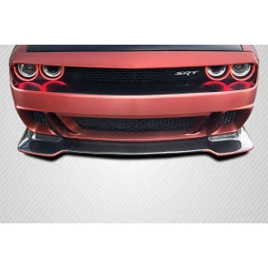 2008-2023 Dodge Challenger Circuit Carbon Fiber Front Lip - image 1
