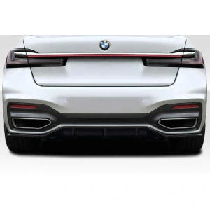 2020-2022 BMW 7 Series G11 Gala Rear Diffuser - 3 Piece - image 1