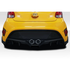 2012-2017 Hyundai Veloster Turbo Duraflex Minda Rear Diffuser - 5 Pieces - image 1