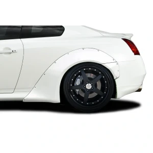 2008-2015 Infiniti G Coupe G37 Q60 Circuit 75MM Rear Fender Flares - 2 Piece - image 1