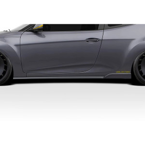 2012-2017 Hyundai Veloster Duraflex Bailer Side Skirt Rocker Panel Splitters - 2 Pieces - image 1