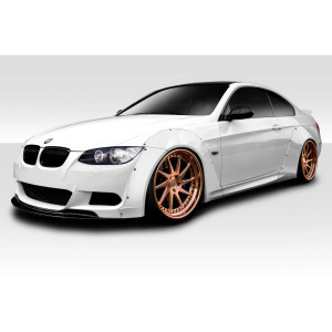 2007-2013 BMW 3 Series E92 2dr E93 Convertible Duraflex Circuit Wide Body Front Kit (+65mm Front, +90mm Rear) - 8 Piece ( fits all models except M3 ) - image 1