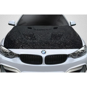 2012-2018 BMW 3 Series Eros Version 1 Carbon Fiber Hood - image 1