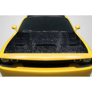 2008-2023 Dodge Challenger Hellcat Carbon Fiber Hood - image 1