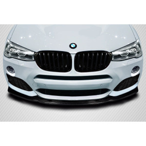 2015-2017 BMW X3 F25 X4 F26 CS Front Lip Spoiler Air Dam - 1 Piece - image 1