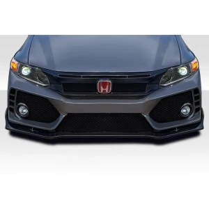 2012-2015 Honda Civic FK8 Style Front Bumper - 1 Piece - image 1