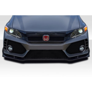 2012-2015 Honda Civic 4DR Duraflex FK8 Type R Look Front Bumper - 1 Piece - image 1