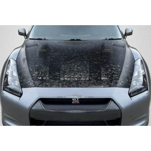 2009-2016 Nissan GTR GT2 Carbon Fiber Hood - image 1