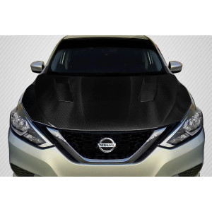 2016-2019 Nissan Sentra JS Hood - 1 Piece - image 1