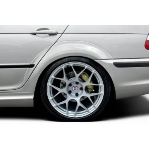 2001-2006 BMW 3 Series M Look Rear Fender Flares - 4 Piece - image 1