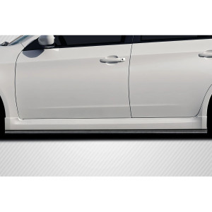 2008-2010 Subaru Impreza WRX Carbon Creations Ghost Side Skirt Rocker Panel Splitters - 2 Pieces - image 1