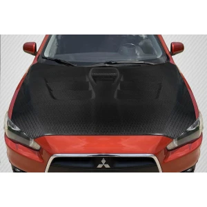 2008-2017 Mitsubishi Evolution GT Concept Carbon Fiber Hood - image 1