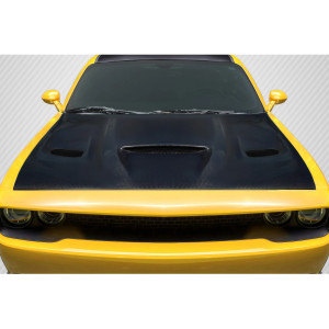 2008-2023 Dodge Challenger Geo6ix Dritech Hellcat Look Hood - 1 Piece - image 1
