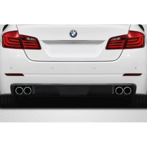 2011-2016 BMW 5 Series F10 4DR Wave Rear Diffuser - 1 Piece - image 1