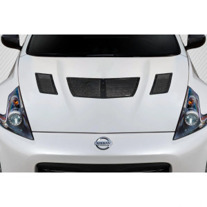 2009-2020 Nissan 370Z Z34 GT1 Hood Vents - 3 Piece (S) - image 1