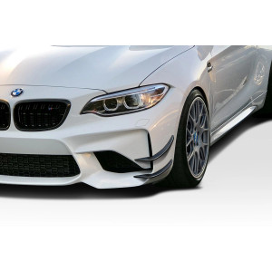2016-2021 BMW M2 F87 GT4 Look Front Bumper Canards - 4 Piece (S) - image 1