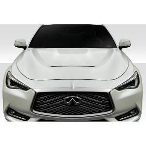 2017-2022 Infiniti Q60 Duraflex GTS Look Hood - 1 Piece - image 1 2017-2022 Infiniti Q60 Duraflex GTS Look Hood - 1 Piece - image 1