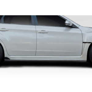2008-2014 Subaru Impreza STI 4DR / 5DR / 2011-2014 Impreza WRX 4DR / 5DR Duraflex STI S206 Look Side Skirt Splitters - 2 Piece - image 1