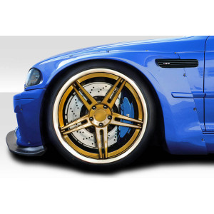 2001-2006 BMW M3 E46 Circuit Front Fender Flares - 4 Piece - image 1