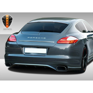 2010-2013 Porsche Panamera Eros Version 2 Rear Lip Under Spoiler Air Dam - 1 Piece (S) - image 1