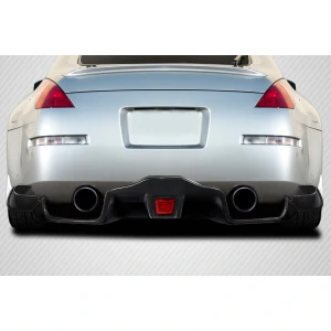 2003-2008 Nissan 350Z Z33 F1 Rear Diffuser - 5 Piece ( fits G35 2DR / G37 2DR / 370Z ) (S) - image 1
