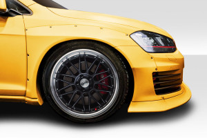 2015-2021 Volkswagen Golf / GTI Duraflex TKO RBS 45mm Front Fender Flares - 4 Piece - image 1 2015-2021 Volkswagen Golf / GTI Duraflex TKO RBS 45mm Front Fender Flares - 4 Piece - image 1