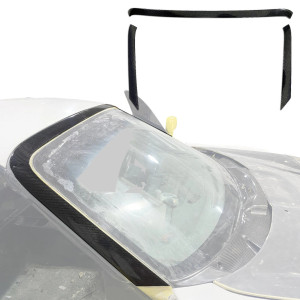 Carbon Fiber OER Full A-Pillar Cover Trim > Toyota MRS MR2 Spyder 2000-2005 - image 1