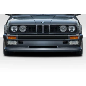1984-1991 BMW 3 Series E30 Grevan Front Lip Spoiler Air Dam - 1 Piece - image 1