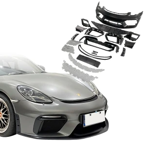 PP GT4-nextgen Front Bumper > Porsche Cayman 981 2014-2016 - image 1