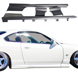 PP AERO Side Skirts 4pc > Nissan Silvia S15 1999-2002 - image 1