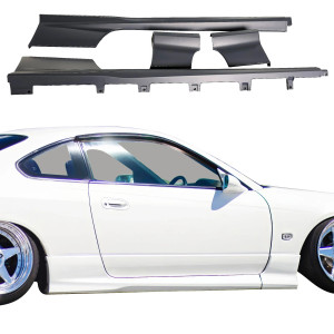 PP AERO Side Skirts 4pc > Nissan Silvia S15 1999-2002 - image 1