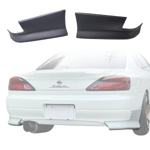 Plastic AERO Rear Valances 2pc > Nissan Silvia S15 1999-2002 - image 1