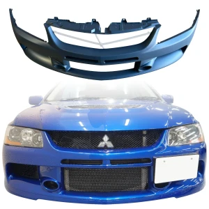 PP EVO9 Front Bumper > Mitsubishi Evolution EVO8 EVO9 2003-2006 - image 1